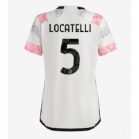 Dámy Fotbalový dres Juventus Manuel Locatelli #5 2023-24 Venkovní Krátký Rukáv